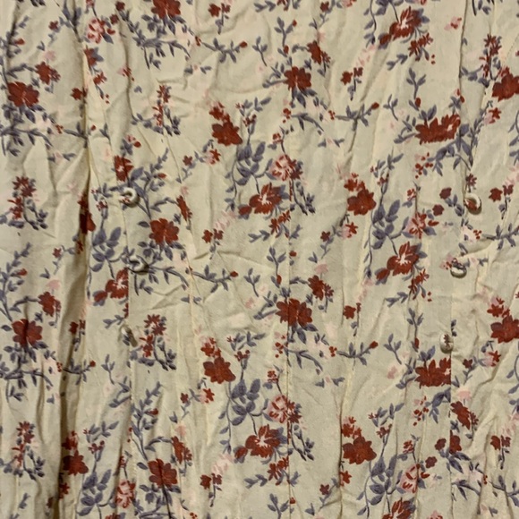 Vintage Scarlett Floral Button Down Maxi Dress - Picture 6 of 6